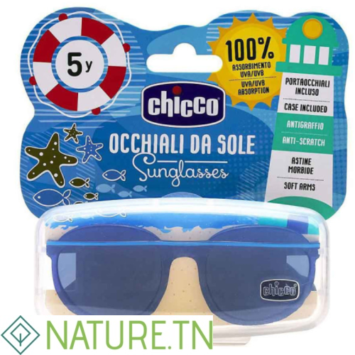 CHICCO LUNETTES DE SOLEIL GARCON BLEU NUIT 5 ANS+ 1