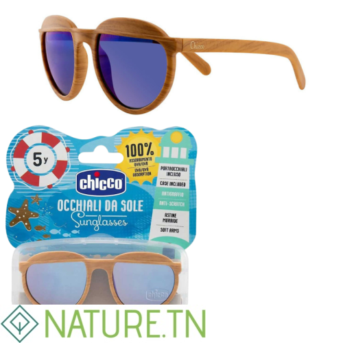 CHICCO LUNETTES DE SOLEIL GARCON EN BOIS 5 ANS+ 1