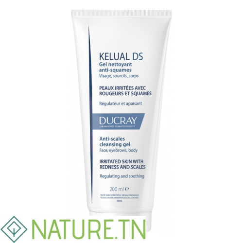 DUCRAY KELUALDS GEL NETTOYANT ANTI SQUAMES 200 ML 1