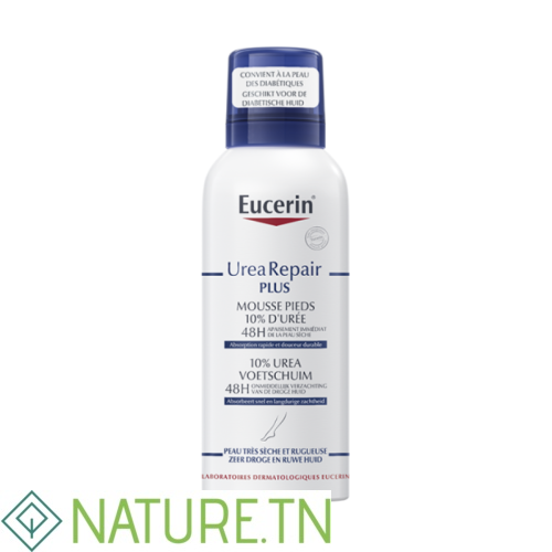 EUCERIN UREA REPAIRE PLUS MOUSSE PIEDS 10% DUREE 150 ML 1 EUCERIN UREA REPAIRE PLUS MOUSSE PIEDS 10% DUREE 150 ML 1