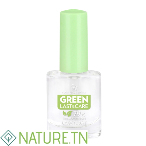 GOLDEN ROSE GREEN LAST & CARE NAIL COLOR BASE COAT 1