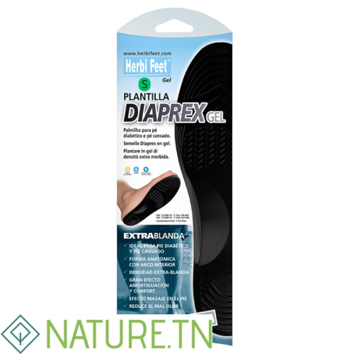 HERBI FEET SEMELLE ANTI-FATIGUE DIAPREX TAILLE S/L 1