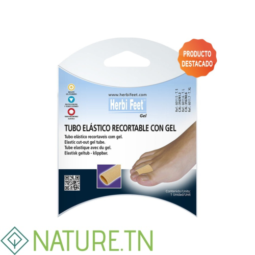 HERBI FEET TUBE ELASTIQUE AVEC GEL XL REF 6011.7 1