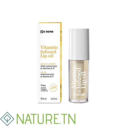 K-REINE VITAMIN INFUSED LIP OIL VANILLA 6 ML 3 K-REINE VITAMIN INFUSED LIP OIL VANILLA 6 ML