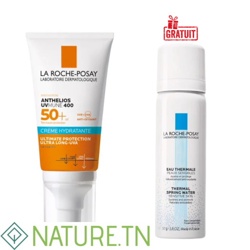 LA ROCHE POSAY ANTHELIOS UVMUNE 400 CREME HYDRATANTE INVISIBLE SPF50+ 50ML+EAU THERMALE 50ML(OFFERT) 1 LA ROCHE POSAY ANTHELIOS UVMUNE 400 CREME HYDRATANTE INVISIBLE SPF50+ 50ML+EAU THERMALE 50ML(OFFERT) 1
