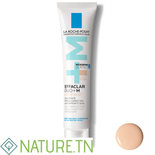 LA ROCHE POSAY EFFACLAR DUO+M UNIFIANT TRIPLE CORRECTION ANTI IMPERFECTIONS LIGHT 40ML 1