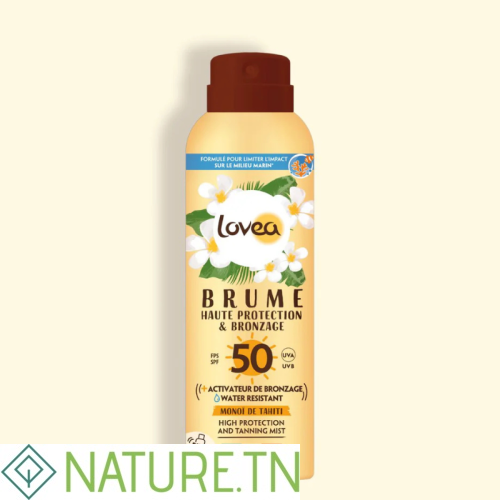 LOVEA BRUME HAUTE PROTECTION & BRONZAGE MONOI DE TAHITI SPF50 150ML 2