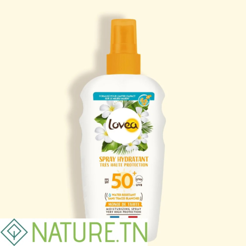 LOVEA SPRAY HYDRATANT MONOI DE TAHITI HAUTE PROTECTION SPF50+ 150ML 1