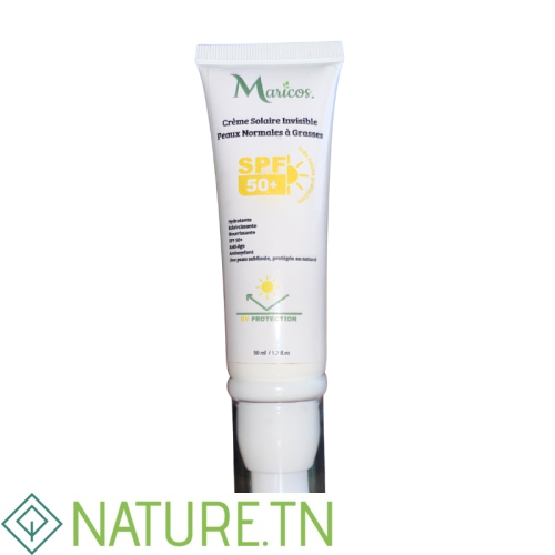 MARICOS CREME SOLAIRE INVISIBLE PEAUX SECHES A NORMALES 50ML 2