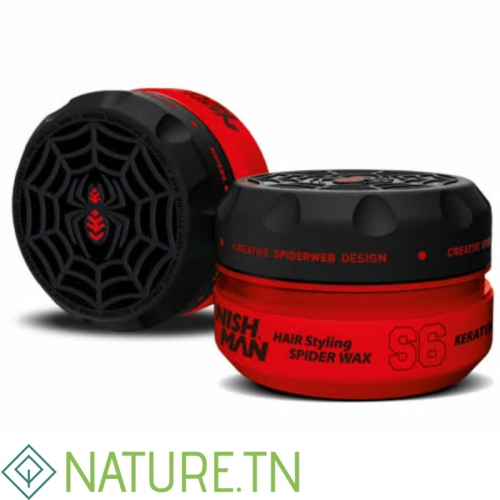 NISHMAN CIRE COIFFANTE HAIR STYLING SPIDER WAX S6 KERATIN 150ML 2