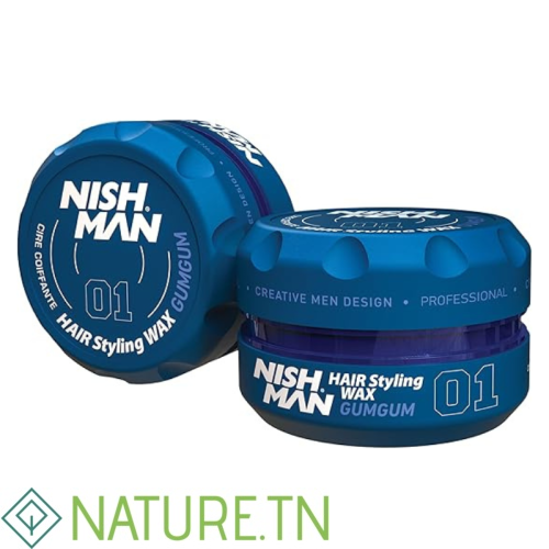 NISHMAN CIRE COIFFANTE HAIR STYLING WAX 01 GUMGUM 150ML 2