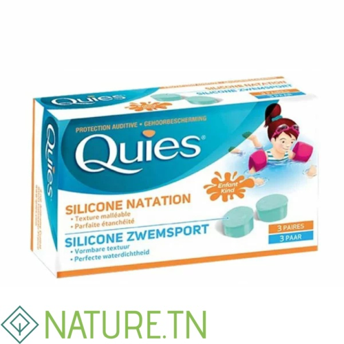 QUIES SILICONE NATATION BOITE DE 6 1