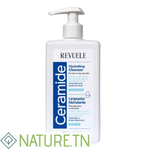 REVUELE CERAMIDE NETTOYANT HYDRATANT POUR PEAUX SECHES 250ML 1