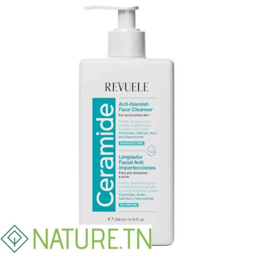 REVUELE CERAMIDE NETTOYANT VISAGE ANTI IMPERFECTIONS 250ML 1