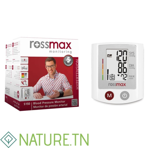 ROSSMAX TENSIOMETRE DE POIGNET AUTOMATIQUE 1