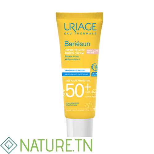 URIAGE BARIESUN CREME SOLAIRE TEINTEE CLAIRE SPF50+ 50ML 1