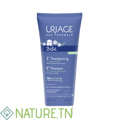 URIAGE BEBE 1ER SHAMPOOING EXTRA DOUX CHEVEUX 200ML 2