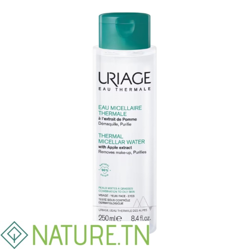 URIAGE EAU MICELLAIRE THERMALE PEAUX MIXTES A GRASSES 250ML 1