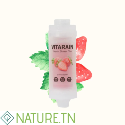 VITARAIN FILTRE DE DOUCHE A LA VITAMINE FRAISE 1