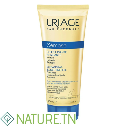 XEMOSE HUILE LAVANTE APAISANTE PEAUX TRES SECHES A TENDANCE ATOPIQUE 200ML 1