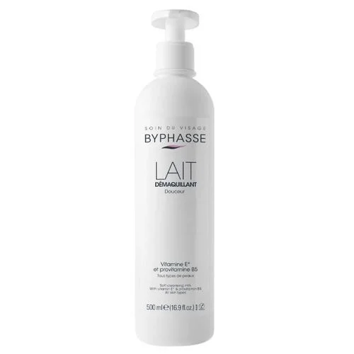 BYPHASSE LAIT DEMAQUILLANT DOUCEUR 500ML 1