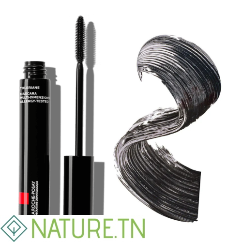 LA ROCHE POSAY TOLERIANE MASCARA MULTI DIMENSIONS ALLERGY TESTED NOIR 7,2ML 1