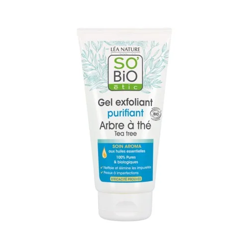 SO BIO GEL EXFOLIANT PURIFIANT ARBRE A THE 150ML 2