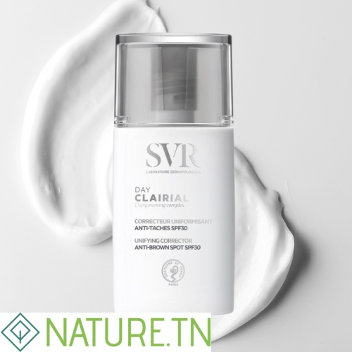 SVR CLAIRIAL DAY CORRECTEUR UNIFORMISANT ANTI TACHES SPF30 30ML 3 SVR CLAIRIAL DAY CORRECTEUR UNIFORMISANT ANTI TACHES SPF30 30ML