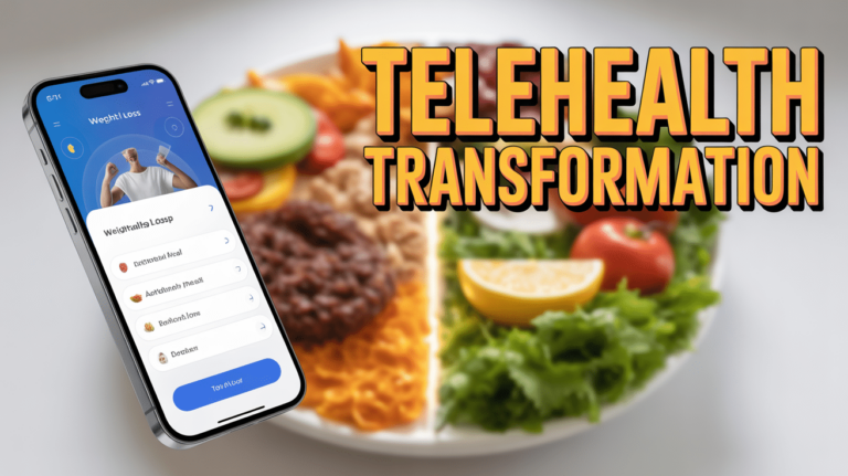 Les services de télésanté peuvent aider les gens à atteindre leurs objectifs de perte de poids
