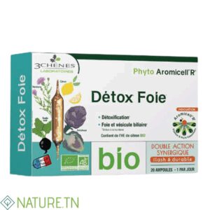 3 CHENES AROMICELLR DETOX FOIE 20 AMPOULES