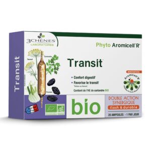 3 CHENES PHYTO AROMICELLR TRANSIT 20 AMPOULES
