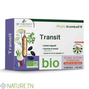 3 CHENES PHYTO AROMICELLR TRANSIT 20 AMPOULES