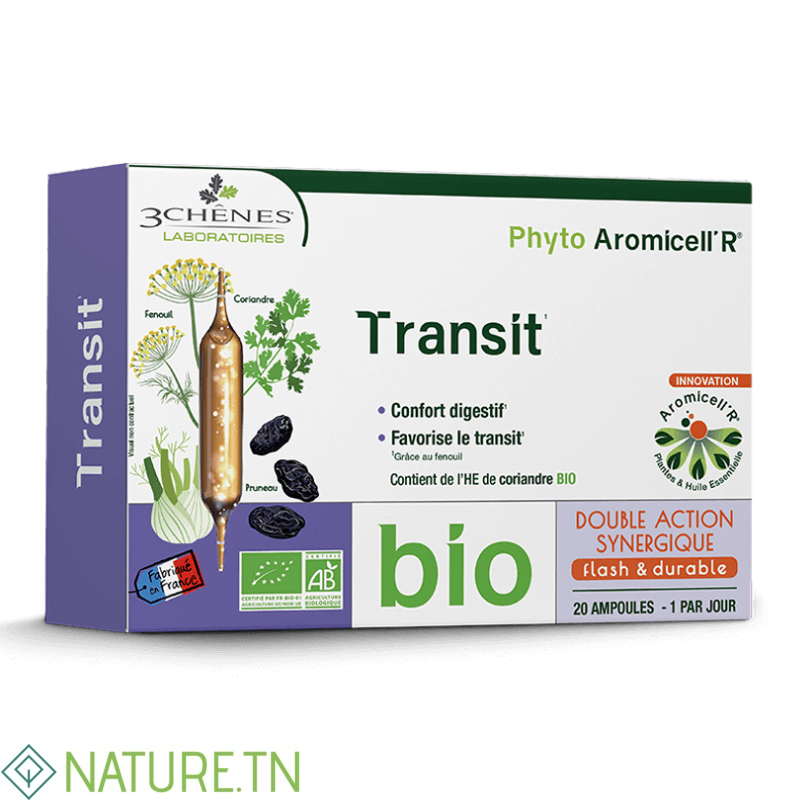 3 CHENES PHYTO AROMICELLR TRANSIT 20 AMPOULES 1 3 CHENES PHYTO AROMICELLR TRANSIT 20 AMPOULES 1