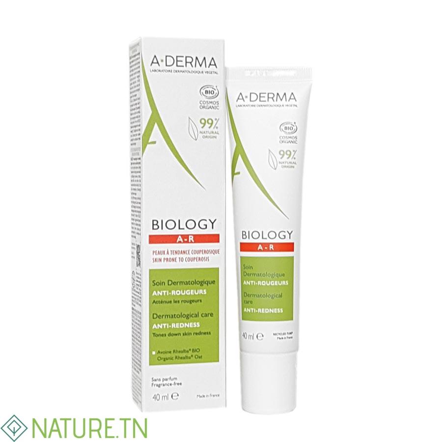A-DERMA BIOLOGY A-R SOIN ANTI ROUGEURS PEAUX A TENDANCE COUPEROSIQUE 40ML 3 A-DERMA BIOLOGY A-R SOIN ANTI ROUGEURS PEAUX A TENDANCE COUPEROSIQUE 40ML