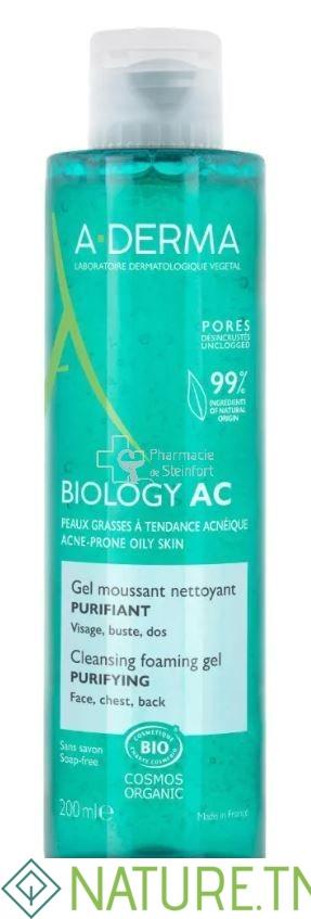 A-DERMA BIOLOGY AC GEL MOUSSANT PURIFIANT 200ML 3 A-DERMA BIOLOGY AC GEL MOUSSANT PURIFIANT 200ML