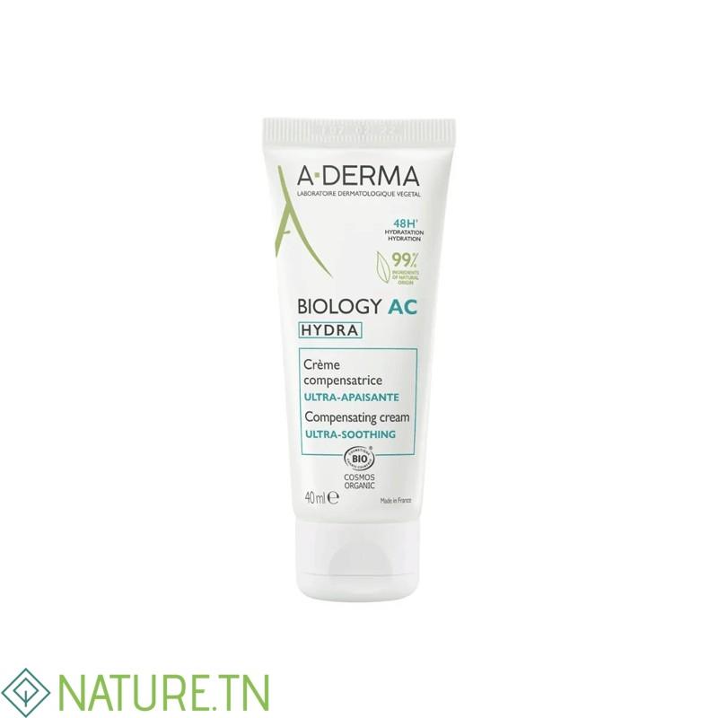 A-DERMA BIOLOGY AC HYDRA CREME COMPENSATRICE ULTRA APAISANTE 40ML 3 A-DERMA BIOLOGY AC HYDRA CREME COMPENSATRICE ULTRA APAISANTE 40ML