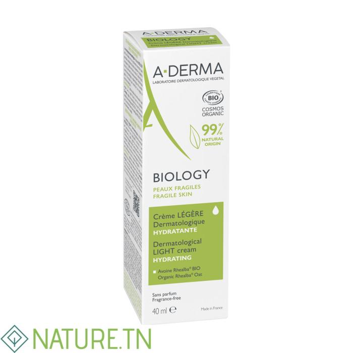 A-DERMA BIOLOGY CREME LEGERE HYDRATANTE PEAUX FRAGILE 40ML 3 A-DERMA BIOLOGY CREME LEGERE HYDRATANTE PEAUX FRAGILE 40ML