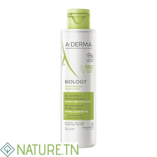 A-DERMA BIOLOGY EAU MICELLAIRE DERMATOLOGIQUE HYDRA-NETTOYANTE 200ML 1 A-DERMA BIOLOGY EAU MICELLAIRE DERMATOLOGIQUE HYDRA-NETTOYANTE 200ML 1