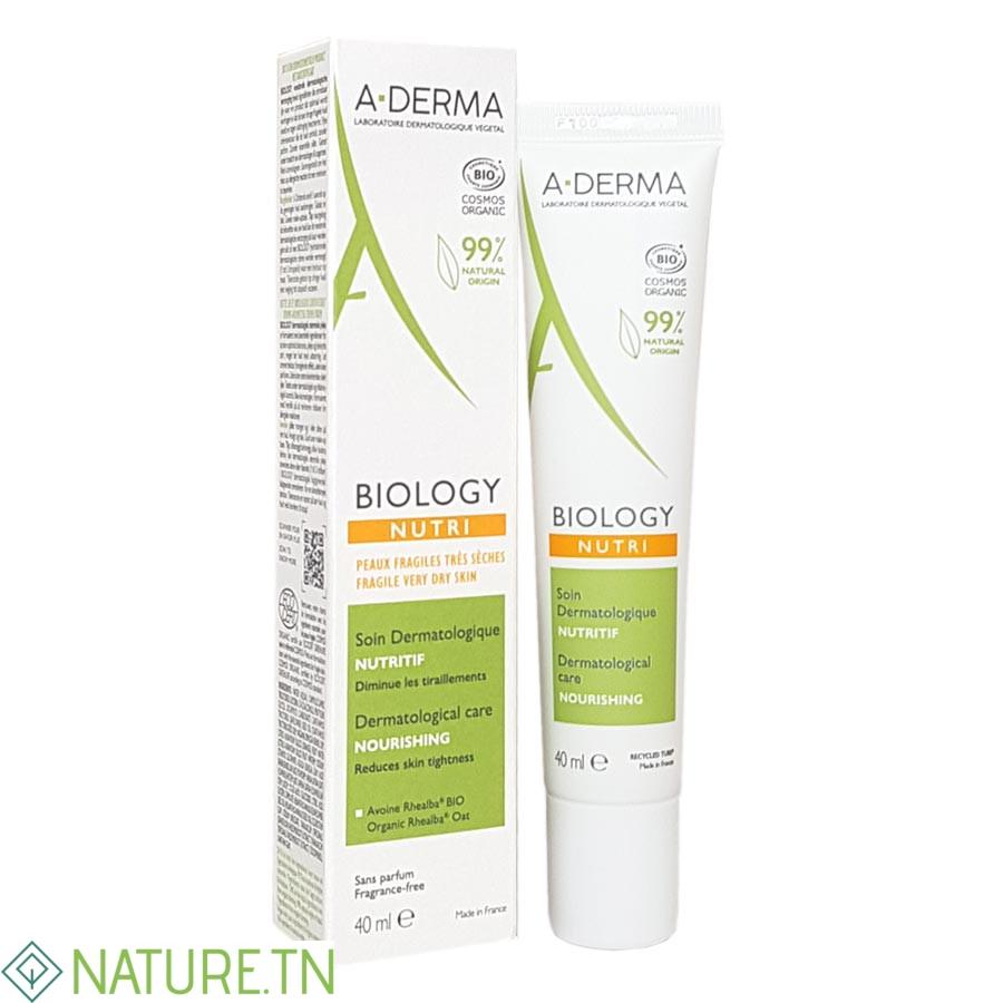 A-DERMA BIOLOGY NUTRI SOIN NUTRITIF PEAUX FRAGILES TRES SECHES 40ML 2 A-DERMA BIOLOGY NUTRI SOIN NUTRITIF PEAUX FRAGILES TRES SECHES 40ML 2