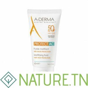 A-DERMA PROTECT AC FLUIDE MATIFIANT SPF50+ 40ML