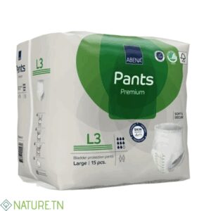 ABENA PANTS PREMIUM COUCHE ADULTE L3 15 PIECES