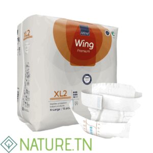 ABENA WING PREMIUM COUCHE ADULTE X-LARGE XL2 15 PIECES