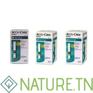 ACCU-CHEK ACTIVE COFFRET 75 BANDELETTE+25 BANDELETTE (GRATUIT)