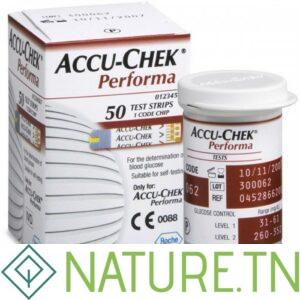 ACCU-CHEK PERFORMA BANDELETTES BOITE DE 50