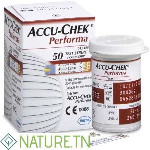 ACCU-CHEK PERFORMA BANDELETTES BOITE DE 50 3 ACCU-CHEK PERFORMA BANDELETTES BOITE DE 50