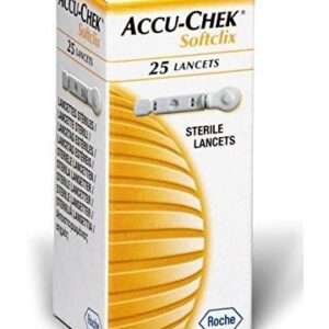 ACCU-CHEK SOFTCLIX LANCETTES 25 LANCETTES