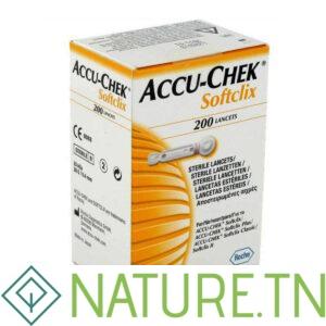 ACCU-CHEK SOFTCLIX LANCETTES BT/200