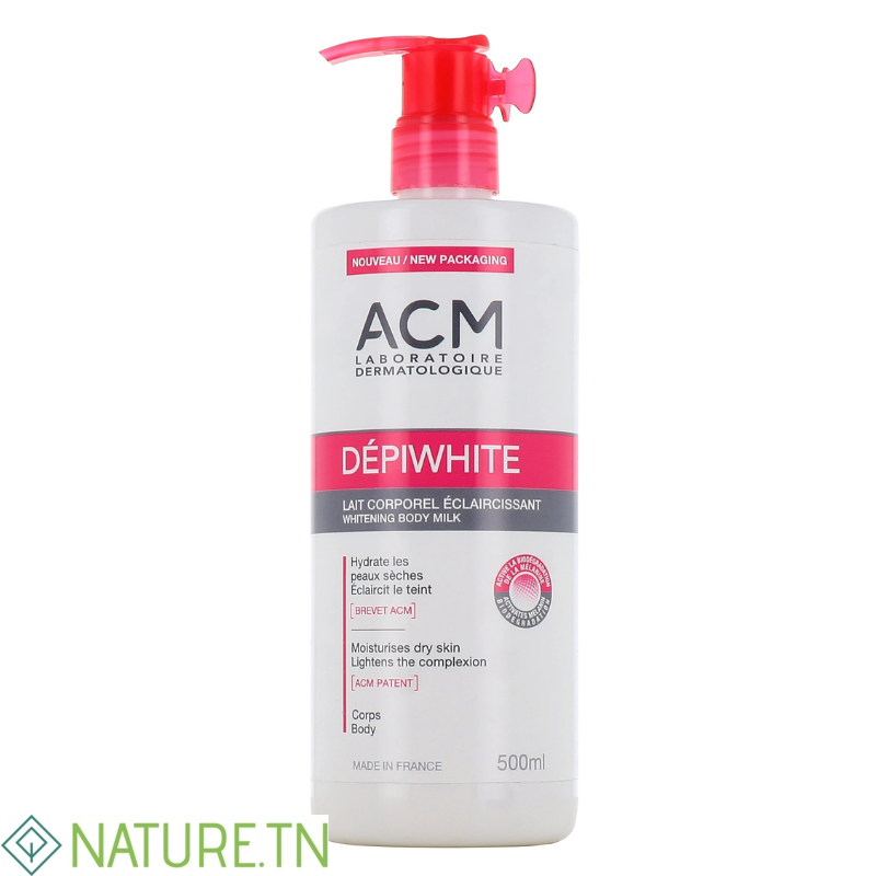 ACM DEPIWHITE LAIT CORPOREL ECLAIRCISSANT 500ML 2