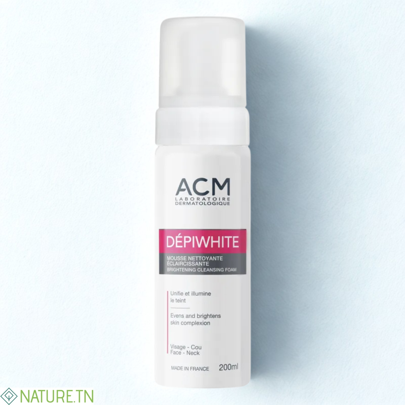 ACM DEPIWHITE MOUSSE NETTOYANTE ECLAIRCISSANTE 200ML 3 ACM DEPIWHITE MOUSSE NETTOYANTE ECLAIRCISSANTE 200ML