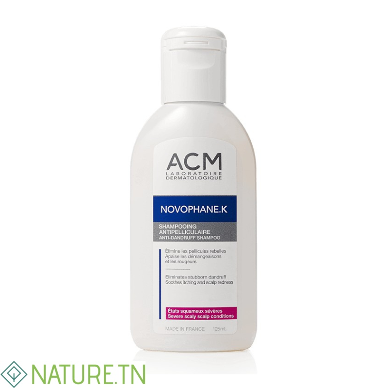 ACM NOVOPHANE K SHAMPOOING ETATS SQUAMEUX SEVERES 125ML 1